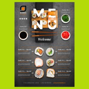 Créer Carte de Menus Recto/Verso